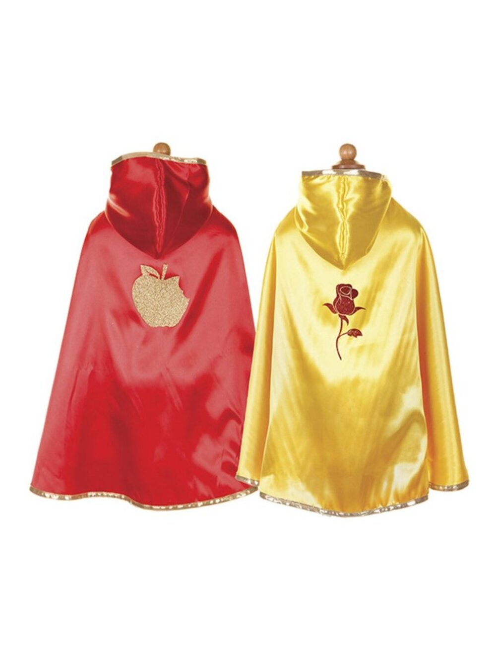Great Pretenders Reversible Princess Snow White /Belle Cape (Size 5-6) New w/Tag